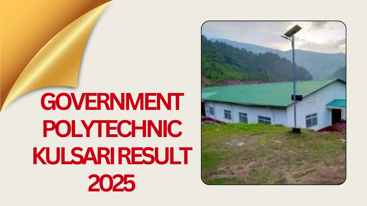 Government Polytechnic Kulsari Result 2025